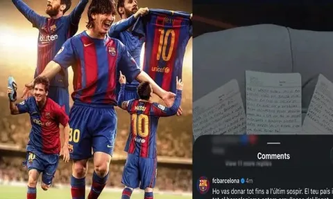 Sau tất cả, Barcelona - đội bóng Messi yêu nhất cuộc đời lại cư xử tệ nhất khi huyền thoại tuyên bố giải nghệ ĐT Quốc gia