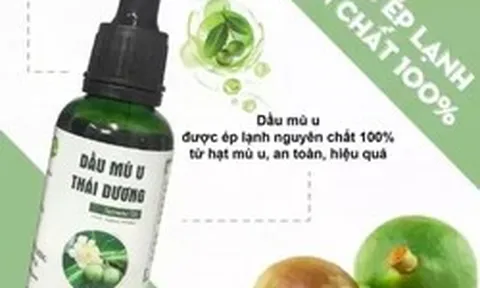 Buộc tiêu hủy dầu mù u Thái Dương, gel tắm gội toàn thân Oatrum