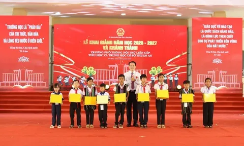 Khánh thành trường nội trú vùng biên Lâm Đồng, mở thêm cơ hội đổi đời cho học sinh vùng khó