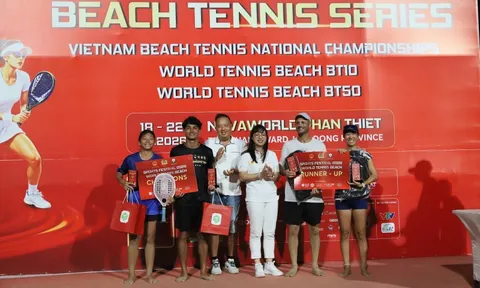 Chặng cuối của chuỗi giải beach tennis tại Sports Festival 2026