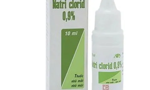 Xử phạt công ty sản xuất lô thuốc nhỏ mắt Natri clorid 0,9% vi phạm chất lượng