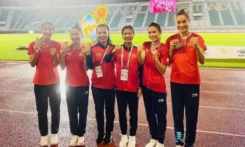 Đội tiếp sức 4x400m nữ có cơ hội nhận thưởng nửa tỷ đồng tại ASIAD 20