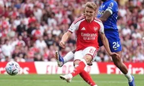Arsenal - Chelsea (hiệp 2) 2-1: Odegaard nâng tỉ số