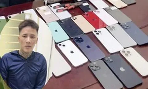Chạy xe máy không biển số trộm 29 iPhone bị bắt sau 30 phút