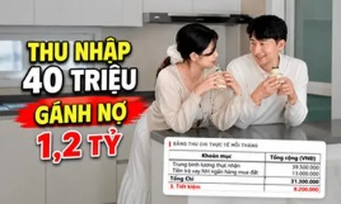 Thu nhập 40 triệu/tháng, gánh nợ 1,2 tỷ mua đất: Vợ chồng Hà Nội vẫn để dành 8,2 triệu mỗi tháng nhờ cách chia tiền này