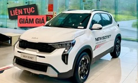 Kia Sonet lại tạo 'đáy' mới, giá thực tế chưa đến 440 triệu