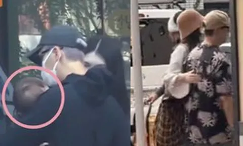 Lộ khung hình chung đầu tiên của nàng thơ - chủ tịch showbiz bên con trai đầu lòng