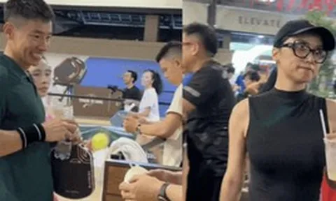 "Tóm dính" Hương Giang lạnh nhạt, ngó lơ Phú Cường khi chạm mặt