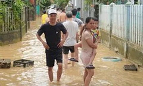 Mưa lớn đang dịch chuyển ra phía bắc Đà Nẵng