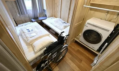 Bên trong căn phòng container cho VĐV tại ASIAD 2026