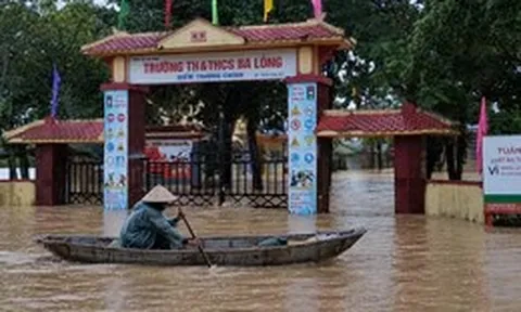 Quảng Trị: Yêu cầu địa phương có nguy cơ ngập lụt, sạt lở... cho học sinh nghỉ học