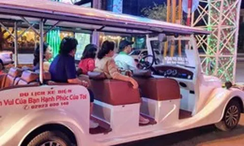 Cần Thơ sẽ cho phép xe điện chở du khách tham quan trung tâm thành phố