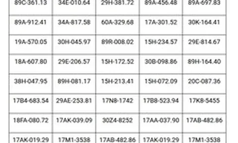 Công an đề nghị 148 chủ xe máy, ô tô vi phạm có biển số sau nhanh chóng đến nộp phạt nguội theo Nghị định 168