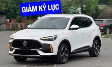 MG HS giảm kỷ lục tại đại lý: Bản tiêu chuẩn còn 485 triệu đồng, rẻ ngang Kia Sonet