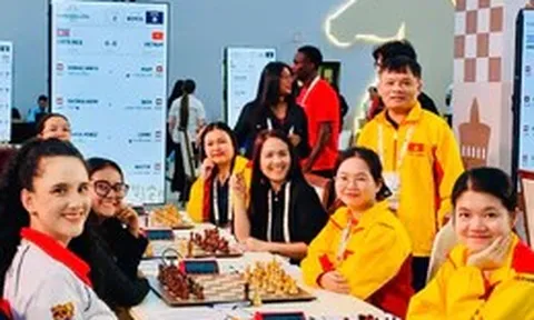 Tuyển cờ vua Việt Nam toàn thắng sau 2 ván đấu tại Olympiad