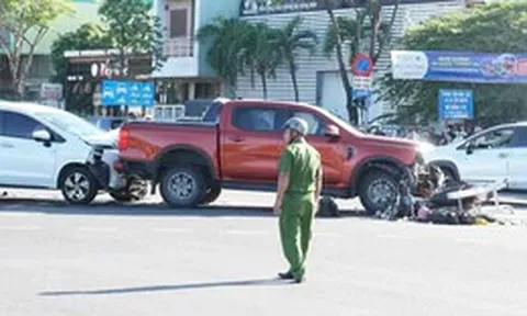 Tài xế vượt đèn đỏ tông liên hoàn ở trung tâm Đà Nẵng được giảm án
