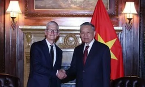 Gặp Tổng Bí thư, Chủ tịch nước Tô Lâm, lãnh đạo loạt đại bàng Hoa Kỳ gồm Apple, Boeing, Warburg Pincus gợi mở kế hoạch phát triển tiếp theo tại Việt Nam
