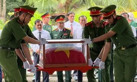 Vĩnh Long an táng 65 hài cốt liệt sĩ, sau gần 3 tháng tìm kiếm