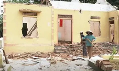 Người dân dỡ nhà, nhường đất mở rộng Nghĩa trang liệt sĩ Việt - Lào