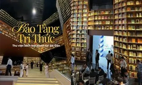 "Thư viện khổng lồ" ở TP.HCM có gì mà "gây bão" trên mạng xã hội?