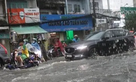 Thời tiết hôm nay 23-9: Nam Bộ tiếp tục mưa to kết hợp triều cường, nhiều nơi ngập nặng