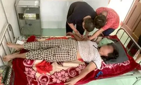 Quân y biên phòng kịp thời cấp cứu người phụ nữ hôn mê do bị ong vò vẽ đốt