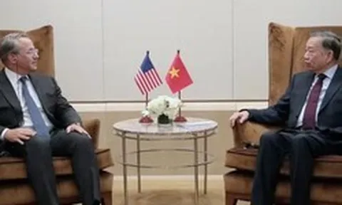 Tổng Bí thư, Chủ tịch nước Tô Lâm tiếp đại diện một số tập đoàn kinh tế tại Hoa Kỳ
