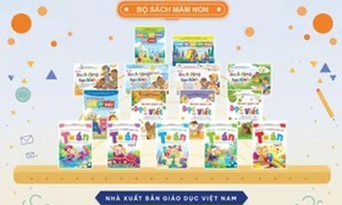 Bộ sách "Mầm non" mới: Giúp trẻ phát triển ngôn ngữ, tư duy và thẩm mỹ từ sớm