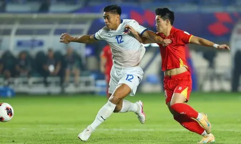Tuyển Việt Nam - Philippines (hiệp 1) 0-0: Việt Nam chơi lấn lướt