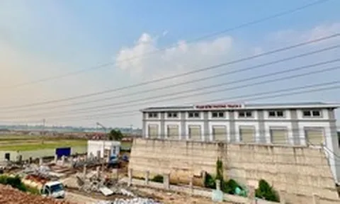 Cận cảnh dự án chống ngập phía Bắc Hà Nội đang gấp rút về đích