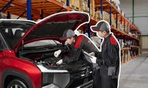 Tin vui cho các chủ xe Mitsubishi phía Bắc: Thêm kho phụ tùng có sức chứa hơn gấp rưỡi, kết hợp công ty vận chuyển có tiếng