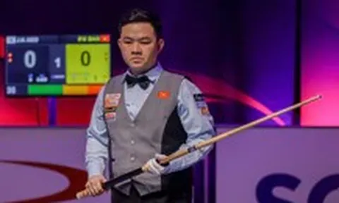 Bao Phương Vinh về nhì tại Giải billiards vô địch thế giới