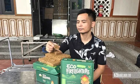 Chàng trai đưa sợi rơm Việt lên sàn thương mại điện tử bán sang Mỹ