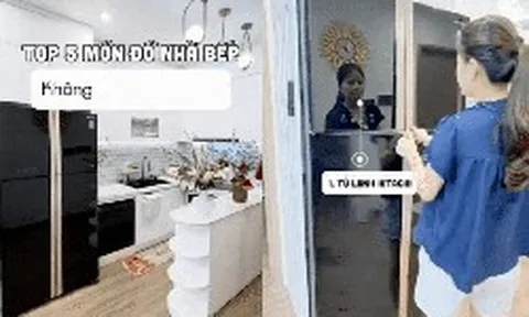 Bếp 5m2 trong căn hộ chung cư 61m2 của gia đình Hà Nội: Có món đồ chỉ 500k mà giúp bếp sang xịn hẳn, có món 20 triệu dùng 6 năm vẫn thấy đáng tiền