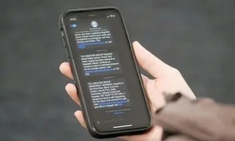 Cơ quan Thuế yêu cầu người dân kiểm tra lại ngay tin nhắn SMS với nội dung sau