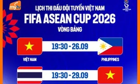 MyTV chính thức sở hữu bản quyền FIFA ASEAN Cup 2026
