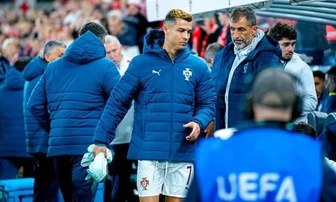 Ronaldo gây tranh cãi khi bỏ tập chỉ sau 30 phút, Chủ tịch LĐBĐ Bồ Đào Nha khẩn cấp sang "chữa cháy"?