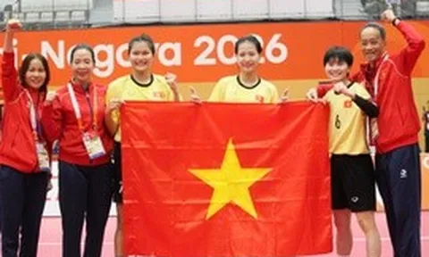ASIAD 20: Đoàn Thể thao Việt Nam giành huy chương vàng cầu mây