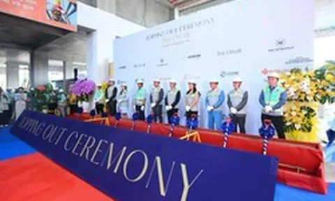 The OpusK chính thức cất nóc, hoàn thiện mảnh ghép cuối cùng của The Metropole Thủ Thiêm