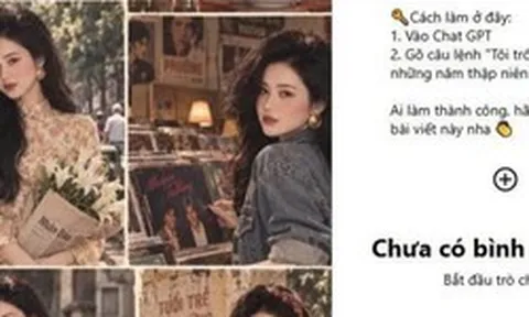 Đu trend AI tạo ảnh “thập niên 80", coi chừng trao cả dữ liệu khuôn mặt