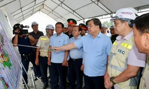 Phó Thủ tướng Thường trực Phạm Gia Túc kiểm tra, đôn đốc tiến độ dự án sân bay Long Thành và các tuyến giao thông phục vụ kết nối