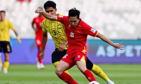 Malaysia - Việt Nam (hiệp 1) 0-0: Việt Nam ép sân, Hai Long dứt điểm nguy hiểm