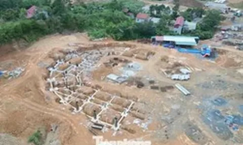 Khu liên hợp thể thao Lạng Sơn với sân bóng đá 25.000 chỗ ngồi đang thi công ra sao?