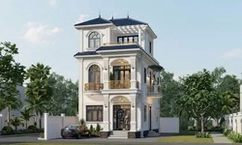 Chi phí xây nhà mái Nhật 2 tầng 1 tum 100m² bao nhiêu?