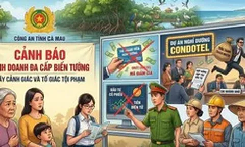 Công an Cà Mau cảnh báo thủ đoạn lừa đảo nhằm vào sinh viên, người nội trợ