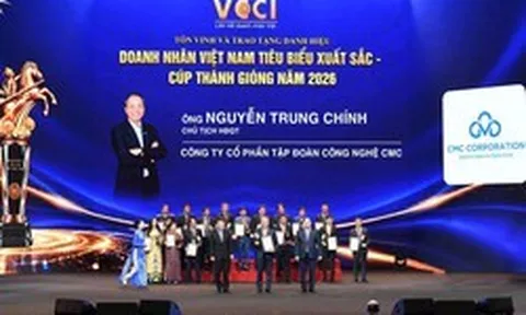 Chủ tịch CMC được vinh danh Doanh nhân Việt Nam tiêu biểu