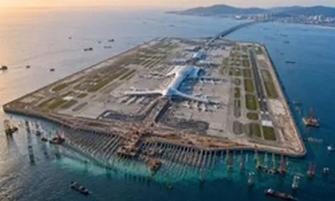 Siêu sân bay trên đảo nhân tạo lớn nhất thế giới rộng 2.000 ha, vượt Nhật Bản, Hong Kong để lập kỷ lục toàn cầu: Tương lai có thể đón tới 80 triệu khách mỗi năm, dự kiến hoàn thành vào 2035