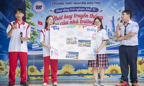 Một trường THPT ở Tp.HCM dự kiến chỉ học chính khóa 4 ngày/tuần