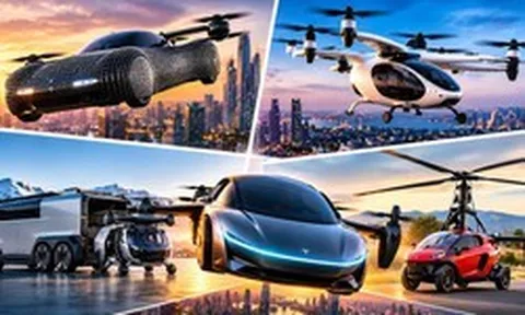 Ngoài Tesla Roadster, thế giới đang phát triển những xe bay nào?