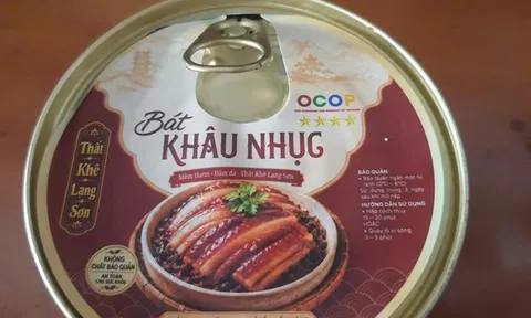 Vụ móng giò trong hộp đặc sản Khâu nhục: Quản lý thị trường Lạng Sơn nói gì?